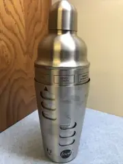 Food Network Martini Recipe Cocktail Shaker Drink Mixer Brand New!