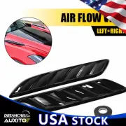 Truck Car Air Flow Hood Intake Scoop Vent Bonnet Cover Decorative Accessories