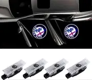 Car Led Logo Door Lights Projector Ghost Lights Puddle Welcome Emblem Lamp Lighting Ghost Shadow Replacement For Alfa Romeo Compatible Giulia (2017-20