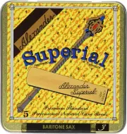 Alexander Superial Baritone Sax Reeds - 5 Per Box