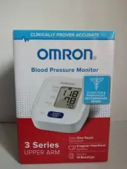 NEW ☀ Omron 3 Series BP7100 Upper Arm Blood Pressure Monitor with Cuff