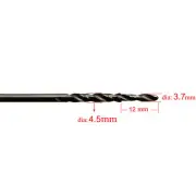 Double Bass Thread Tap Screw Frog Eyelet Drill 3.7/4.5mm Bow Making Tool