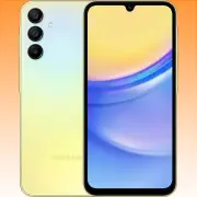 Samsung Galaxy A15 (8GB RAM, 256GB, Yellow) - Brand New