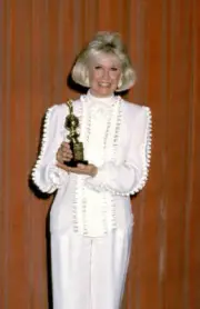 Doris Day at The 46th Golden Globe Awards - Arrivals at The - 1989 Old Photo 1
