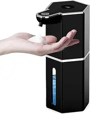 Hand Soap Dispenser, Kitchen Automatic Foaming Soap Dispenser, 360ml Liquid Soap Dispenser, Water-Resistant Foam Soap Dispenser Pump for Bathroom Kitchen Dish