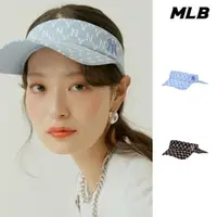 在飛比找momo購物網優惠-【MLB】可調式遮陽帽 空頂帽 MONOGRAM系列 紐約洋