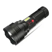 Sf-448 P70 4200 Lumens Zoomable Flashlight 3 Modes Waterproof Intelligent Induction Tactical Torch Light Work Lamp