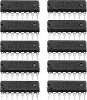 ECSiNG 50Pcs SN74HC595N 8-Bit Counter Shift Registers 2V-6V 16 Pin 8-bit Serial Shift Register -40C - 85C Electronic Accessories