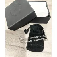 在飛比找蝦皮購物優惠-Chrome hearts 克羅心   18K 白金項鍊