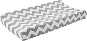 ULDIGI Baby Changing Pad Cover Washable Removable Pad Sheet for Diaper Changing Table Grey