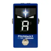 Korg Pitchblack X Pb-X Bl Pitch Black Pedal Tuner Blue
