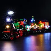 Led Lighting Kit for Creator Winter Holiday Train - Compatible with Lego