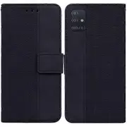 For Samsung Galaxy A51 Geometric Embossed Leather Phone Case