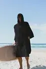 hooded poncho beach towel