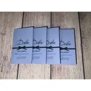 Dolce & Gabbana Dolce Blue Jasmine Eau de Parfum EDP 1.5 ml x 4 NEW SAMPLES