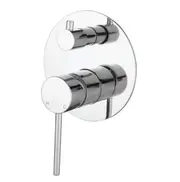 Modernnational Star Mini Chrome/Matt Black/Brushed Bronze/Brushed Nickel/Champagne/Gun Metal Solid Brass Shower Diverter Mixer