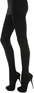 [Undercover] Women's Silky 300 Denier Appearance Thermal Tights Small Black, Black, Small