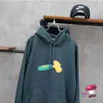 球鞋補習班 NIKE SB CLUB HOODIE 藏青綠 男女 鐵鎚塗鴉 復古 重磅刷毛 連帽T FQ2193-328