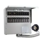 Reliance Controls 310A Pro/Trans Transfer Switch 30amp, Nema 14-30, 10 Circuit