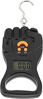 Baluue Portable Luggage Scale Travel Accessories Suitcase Handheld Scale Bag Scale for Luggage Saltwater Fishing Gear Travel Scales for Luggage Baggage Weighing Scale Plastic Black