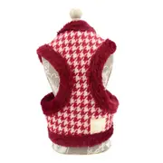 Thick Faux Fur Soft Dog Harness