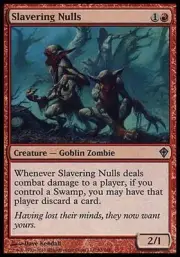 4x Slavering Nulls Worldwake MtG Magic Red Uncommon 4 x4 Card Cards