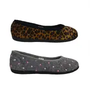 Ladies Slippers Panda Elgine Low cut Slip on Slipper Soft Memory foam