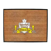 Worlds Finest Uncle - Funny Novelty Doormat Man Cave Floor mat