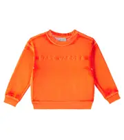 [Marc Jacobs Kids] Marc Jacobs Kids Logo cotton jersey sweatshirt Y 5 orange