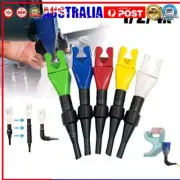1/2/4x Flexible Draining Tool Snap Funnel Multi-Purpose Flexible Fold Oil Funnel