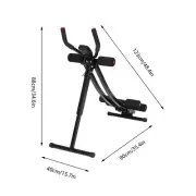 Folding Abdominal Trainer&Abdominal Exercise Machine with LED Display Screen HOT