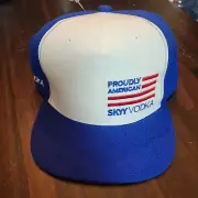 Promo exclusive skyy Vodka proudly american logo flag classic Hat cap snapback