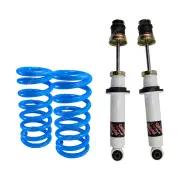 Front Raised Gabriel Ultra PLUS Shocks Lovells Springs for Mitsubishi Pajero NM
