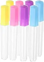 MINAOLULUS 8Pcs Sewing Needle Storage Tubes Needle Container for Knitting and Embroidery Secure Closure for Easy Organization for Crafting and DIY Projects