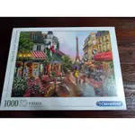 CLEMENTONI 39482  巴黎的鮮花 FLOWERS IN PARIS 1000片拼圖 全新 現貨