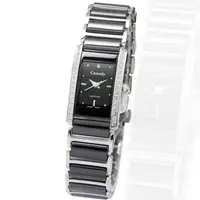 在飛比找momo購物網優惠-【Canody】知性典雅晶鑽陶瓷腕錶(24mm/CM8808