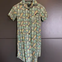 在飛比找蝦皮購物優惠-日本manastash短袖叢林迷彩長版襯衫