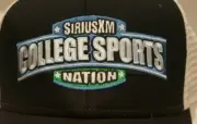 Sirius XM radio College Sports Nation Fitted Hat Cap Size L/XL 7 1/2-8 NEW