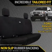 Ford Ranger PJ/PK - GP4 Neoprene Rear Seat Covers - 100% Bench (Made to Order)