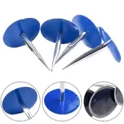High Quality Tyre Mushroom Patch Metal & Rubber 4Pcs 6mm Plug For Car Vehicle