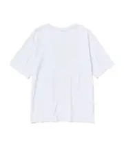 Luster Plaiting cotton T-shirt 5 white