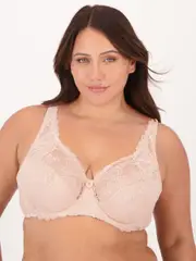 Stephanie Full Figure Lace Underwire Bra