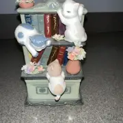 Cosmos Catch Me If You Can Cat Musical Figurine