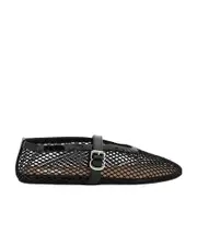 Alaïa Fishnet Ballet Flats 40,41 Black