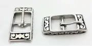 Pair Jeremiah Watt Lay Flat Streamliner Buckles Stainless Steel Horse Tack New