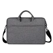 13.3 Inch Hidden Portable Strap One Shoulder Handbag Waterproof Oxford Cloth Dark Gray Laptop Cases & Bags