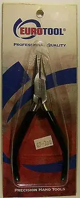 5" CHAIN NOSE PLIERS Eurotool PLR-495.00 NEW OLD STOCK Jewelry Tools
