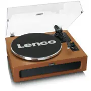 Lenco Turntable with 4 Built-in Speakers - Brown