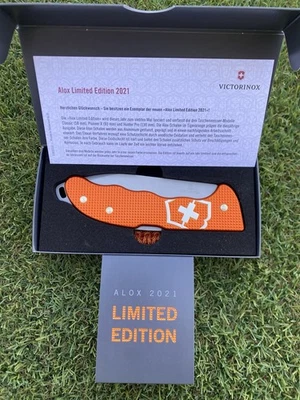 Victorinox 2021 Limited Edition Hunter Pro Alox Tiger Orange. NIB