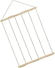 Cabilock 1 Set Creative Wall Photo Holder with Clips for Easy Photo Display and Home Decoration for Birthdays Weddings Christmas and Gatherings Rustic Wooden Design for Wall Decor
